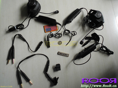 A.K.G Aviation AV100 ANR Headset 航空飞行耳机 连接线耳机配件