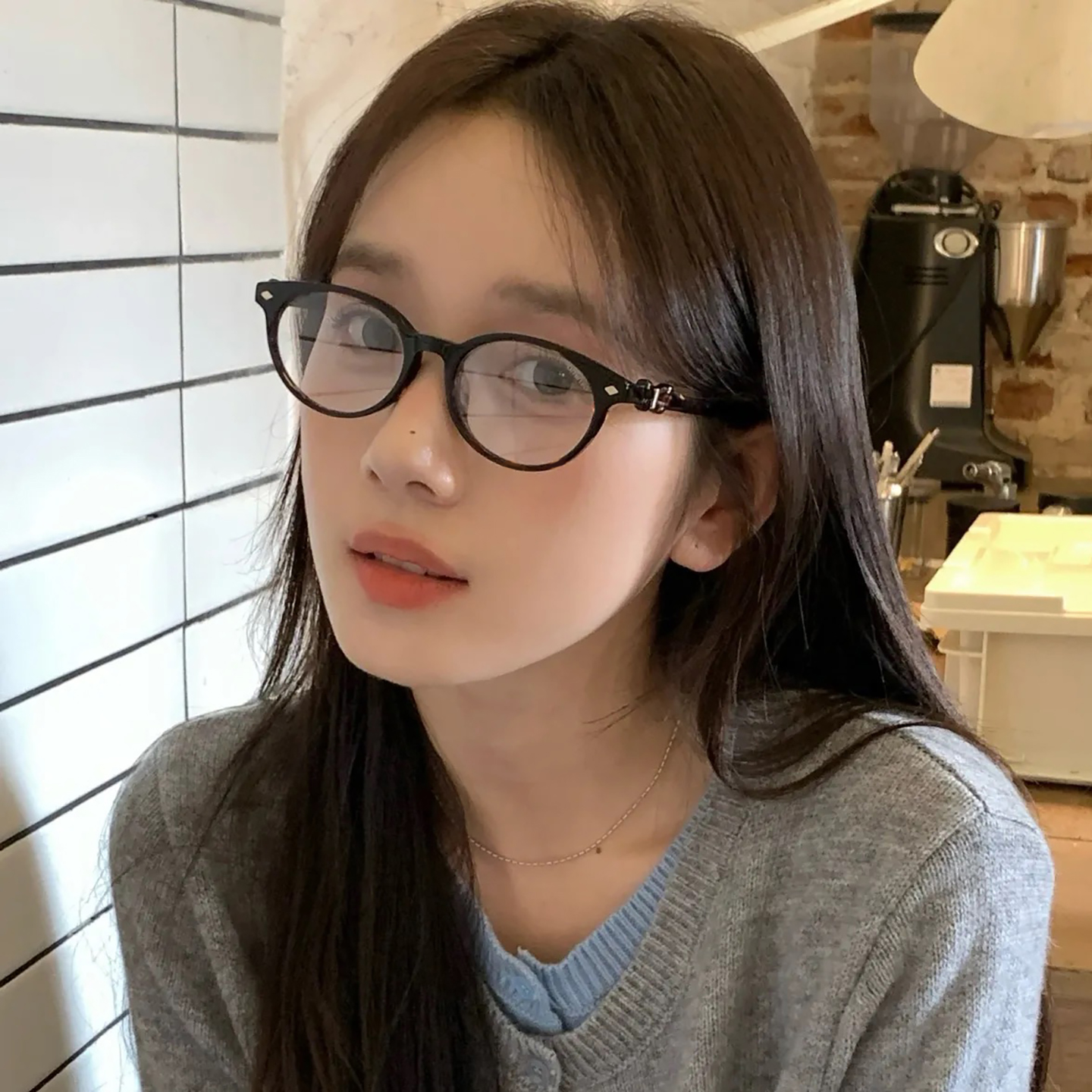 中古风猫眼豹纹眼镜学生素颜防蓝光镜女显脸小蝴蝶结镜框可配度数