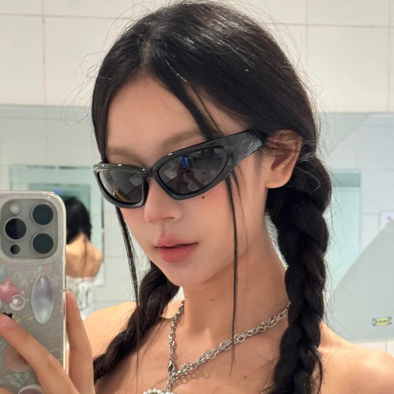 欧美辣妹科技感墨镜防紫外线骑行