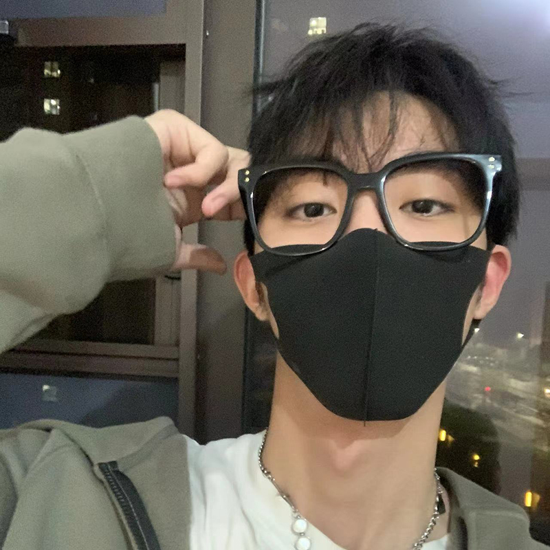 黑框眼镜男眼镜框防蓝光防辐射