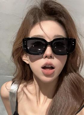 防紫外线黑色网红太阳镜欧美潮流