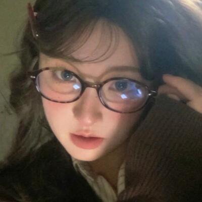 韩版椭圆形素颜书呆子眼镜