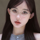 复古金属小圆框眼镜女韩版 防蓝光书呆子文艺眼镜可配度数 潮网红款