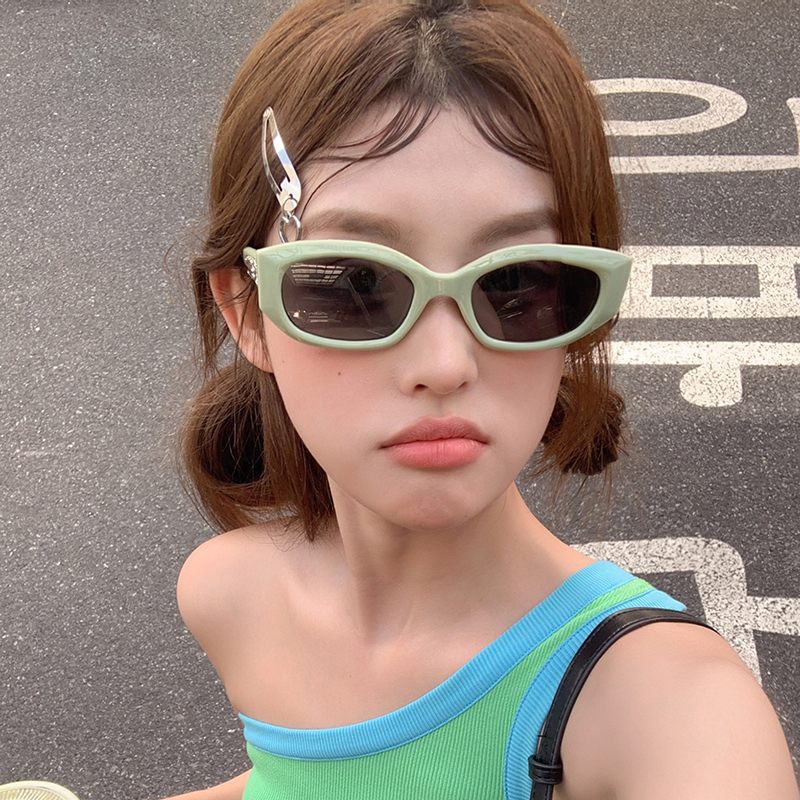 小框太阳眼镜防紫外线欧美复古