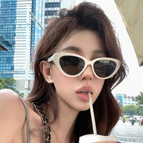 百搭粉色太阳眼镜防晒小众