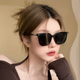 韩版 方圆框偏光太阳镜女素颜高级感防紫外线超轻墨镜ins风显脸小