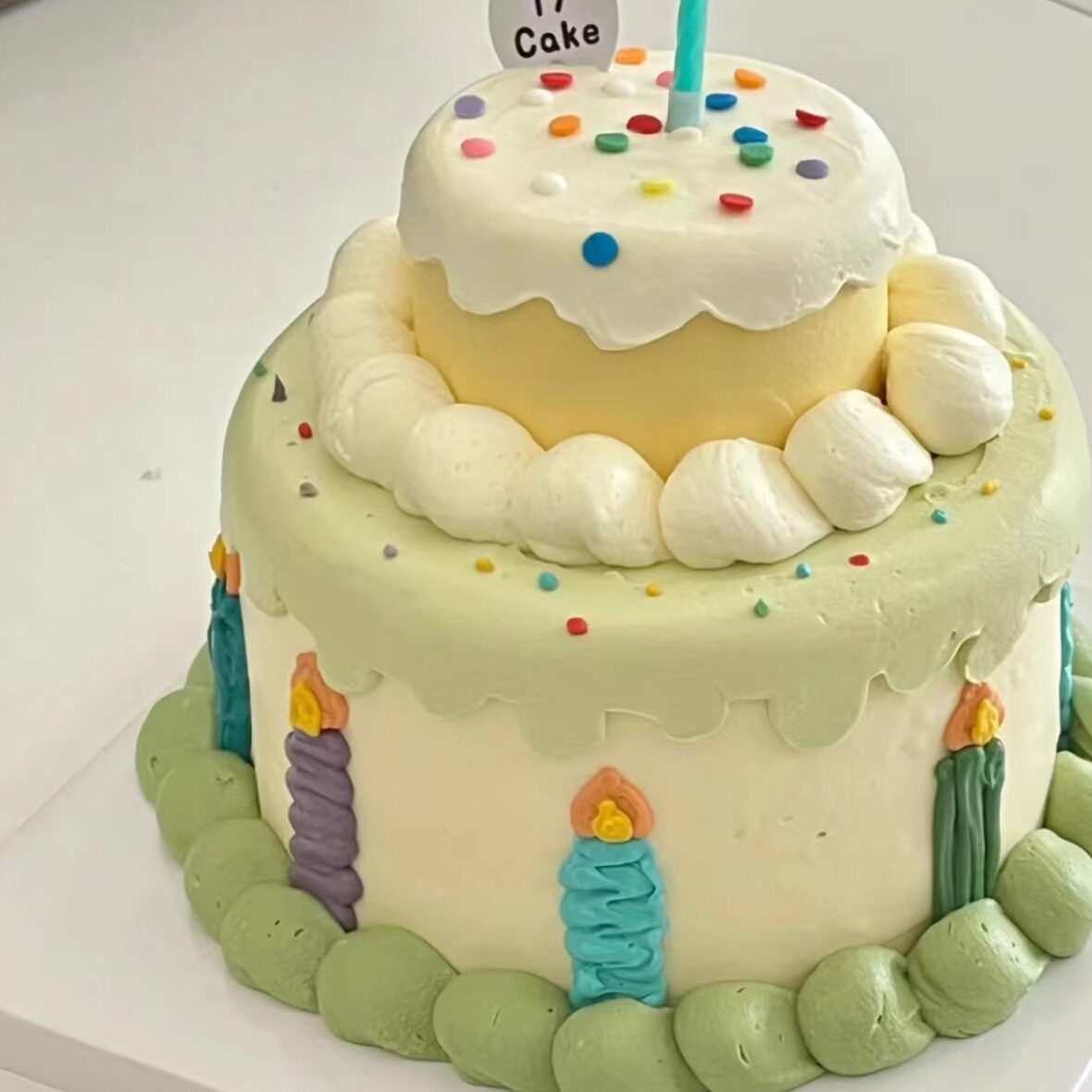 上海南京杭州全国小双层生日蛋糕