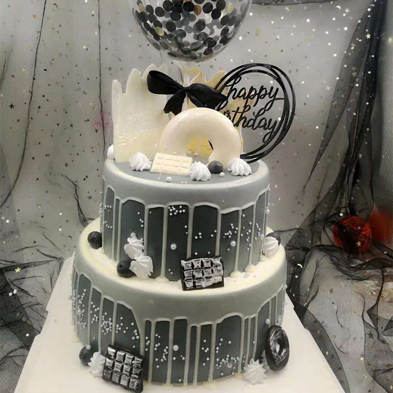 告白气球合肥生日蛋糕高端定制