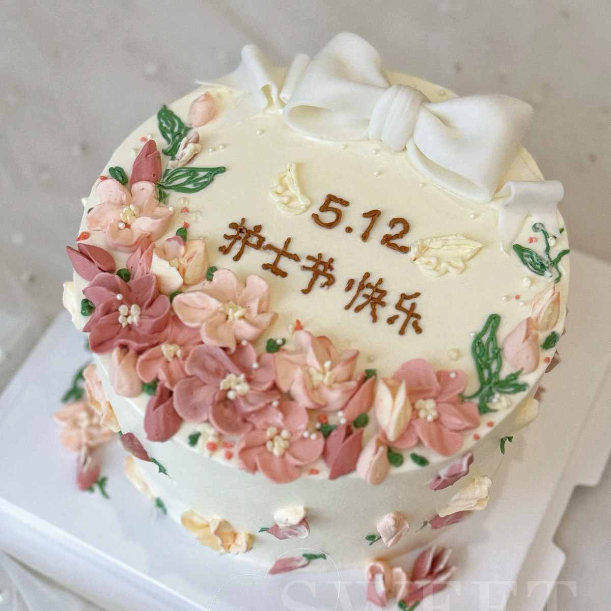 512护士节蛋糕上海北京天津广州深圳杭州重庆成都武汉郑州同城送