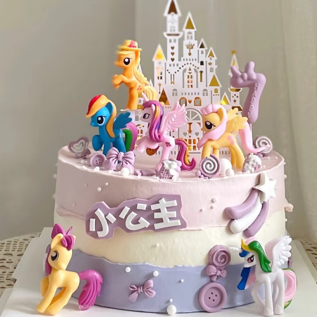 小马宝莉生日蛋糕儿童同城配送上海北京杭州天津深圳广州重庆南京