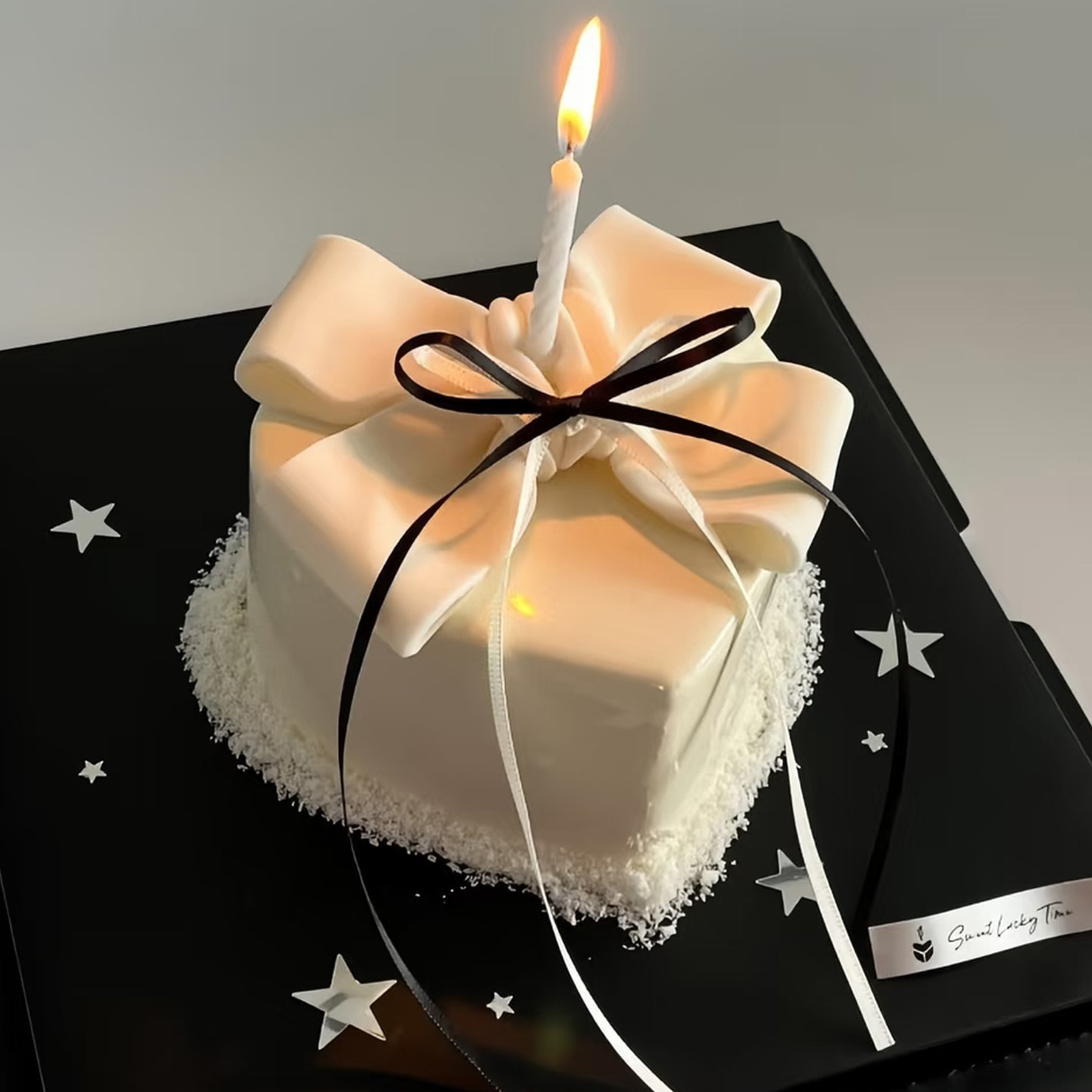 女神蝴蝶结天使翅膀椰蓉撕拉生日蛋糕上海北京杭州广州重庆成都送