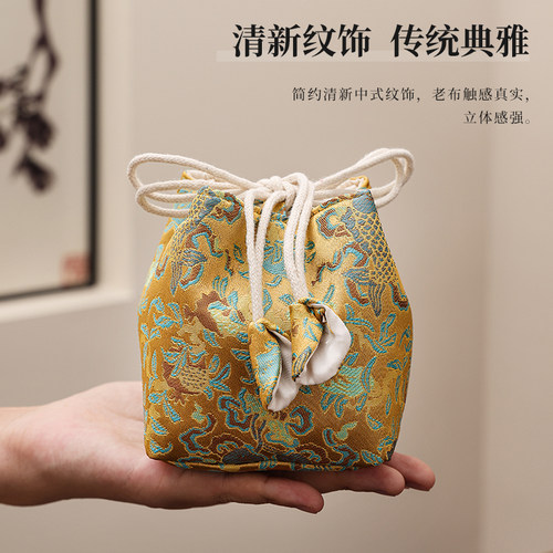 品茗杯收纳袋茶杯袋大单杯建盏袋