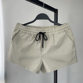 衩 性感超短裤 品质男裤 弹力速干系带健身训练2分裤 痞帅男 二分裤