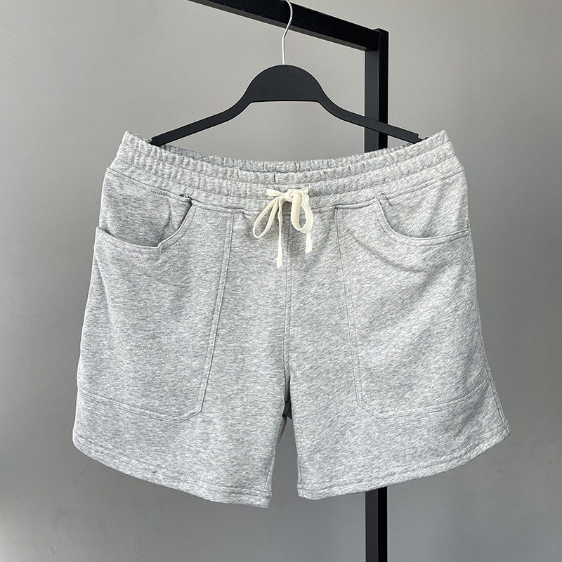 针织纯棉工装短裤男士四分裤 宽腰带舒服系带4分裤男款运动裤健身,男装,短裤,淘宝优惠券,粉丝福利购,淘宝优惠卷