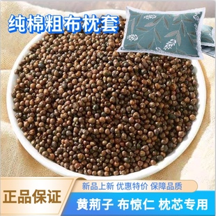 黄荆子野生不惊子枕头布惊仁黄金子婴儿枕芯填充物布荆籽荆棵种子