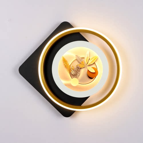 2025新款壁灯卧室床头灯客厅背景墙壁画灯楼梯智能语音装饰房间灯