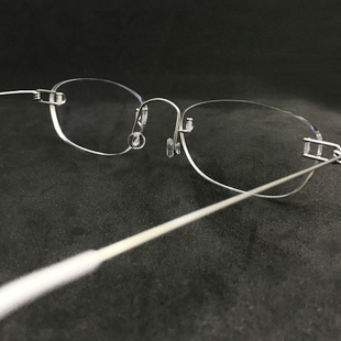 明星同款寒战无框商务手工眼镜