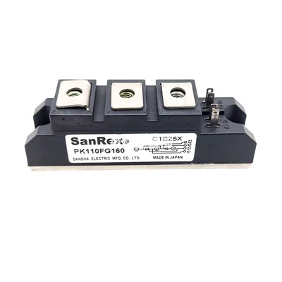 SanRex三社PD PK25/55/70/90/110/130/160FG-HB120/160可控硅模块