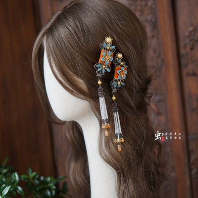 拱状边夹时尚新中式国风发夹