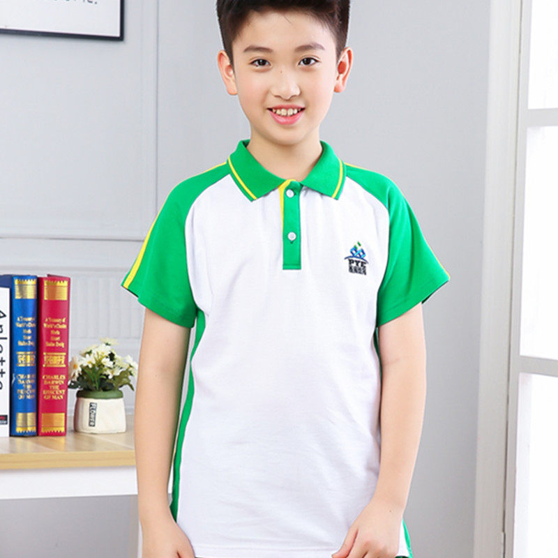 广州市番禺区小学生校服新款  番禺统一校服短袖短裤长裤春秋外套