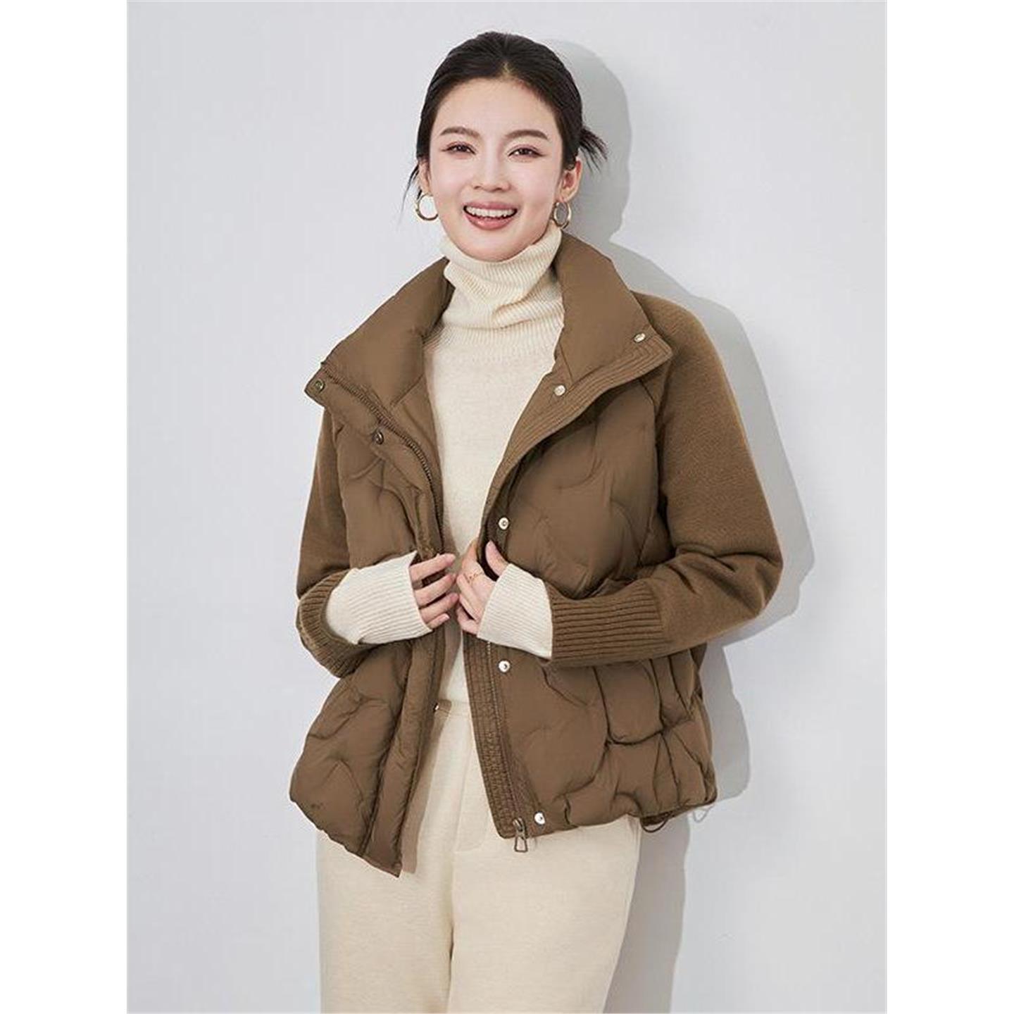 巨好看的初冬超火外套女装深冬