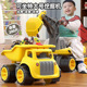 儿童挖掘机大号可坐人旋转座椅宝宝勾机老挖工程车小孩玩具挖土车
