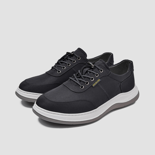 金利来男鞋2025春季新款布面休闲鞋G641510033RRE透气运动板鞋LLE