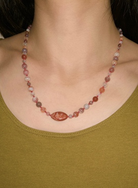 playdate波斯玛瑙新中式两戴项链