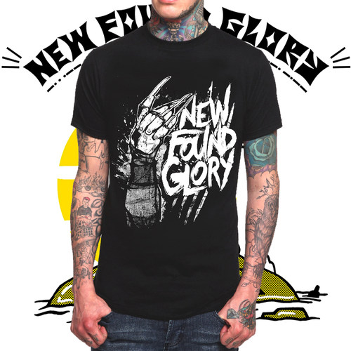 New Found Glory朋克new school punk摇滚乐队T恤男流行街头滑板