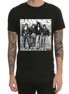 Ramones雷蒙斯摇滚乐队T恤男圆领短袖春夏朋克punk70年代