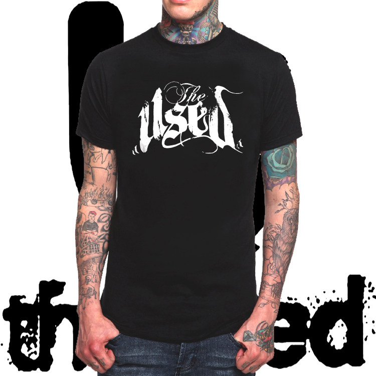 The Used朋克摇滚乐队T恤男圆领短袖春夏情绪emo