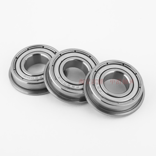 带单挡边法兰型薄壁深沟球轴承F6800 F6801 F6802 F6803 F6804ZZ