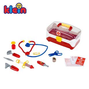 klein手提箱医生套装过家家玩具仿真亲子看病诊疗牙医包听诊器