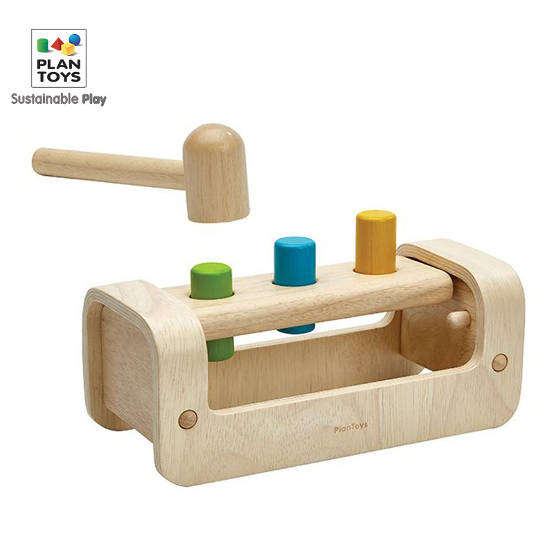 蒙氏早教宝宝敲打台敲球感官训练玩具5397撞击台plantoys原装进口,玩具/童车/益智/积木/模型,打地鼠/敲击果虫,淘宝优惠券,粉丝福利购,淘宝优惠卷