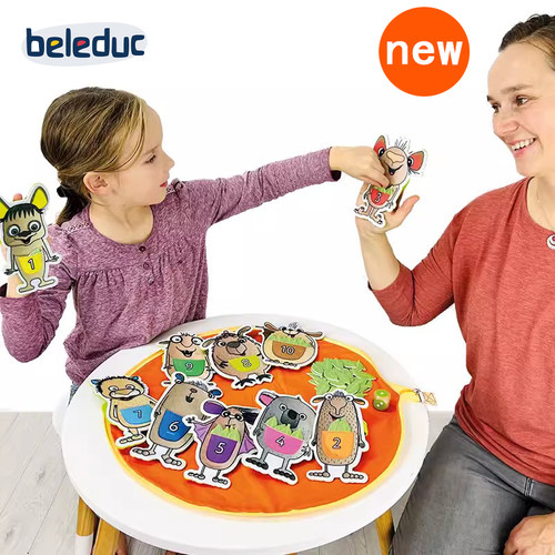 儿童早教怪兽格鲁特家族趣味数学