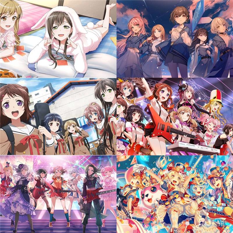 BanG Dream! It's MyGO!!!!!海报墙贴动漫周边装饰画宿舍墙纸定制