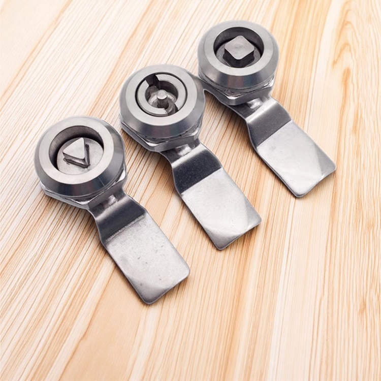 不锈钢MS705三角一字四角转舌锁门柜环保304材质