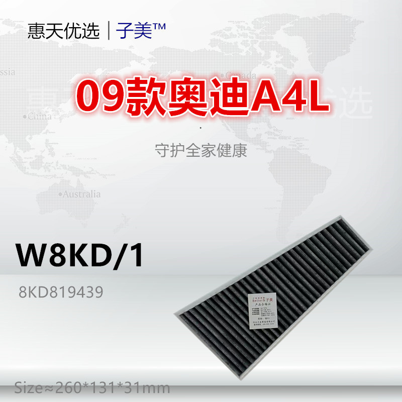 子美净化A4L外置空调滤芯