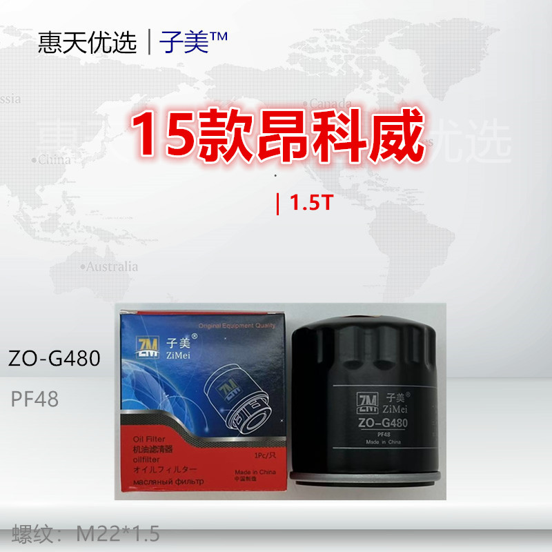 過濾高效昂科雷機油濾芯子美