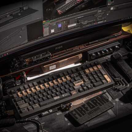 EPBT 火器键帽 FIREARM 菜菜热升华原厂PBT 客制化键盘 曼卡外设
