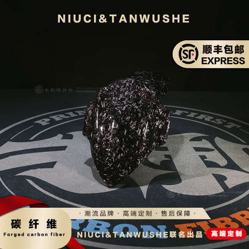 纯碳小牛九号AE6 M3 95C NX 锻造紫粉碳纤维巴风特前挡泥板
