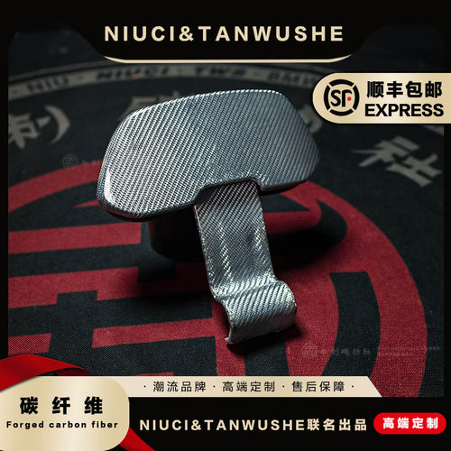 九号电动车碳纤维靠背总成