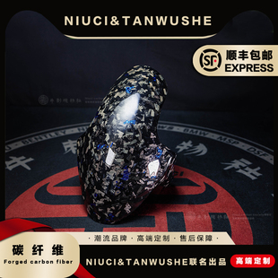 GP挡泥板小牛NGT/NQI/N1S/UB改装九号四代目锻造蓝箔碳纤维挡泥瓦