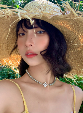 度假风大帽檐草帽女2026年春夏季