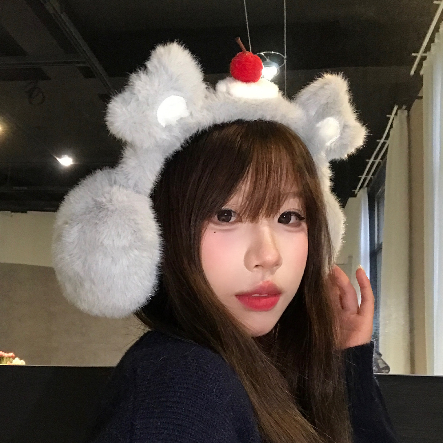 可爱樱桃考拉耳朵毛绒耳罩女冬加厚保暖护耳包骑行防寒耳套耳捂子,服饰配件/皮带/帽子/围巾,耳套,淘宝优惠券,粉丝福利购,淘宝优惠卷