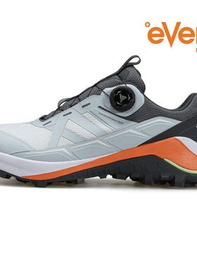 HUMTTO悍途男春秋旋转自动扣event防水低帮透气登山徒步鞋840200