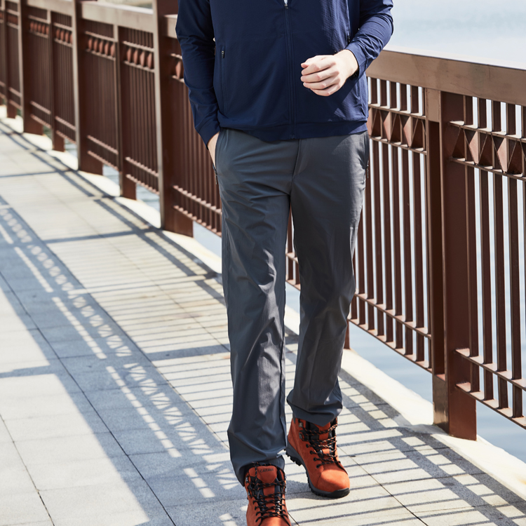 喀尔沃速干裤轻薄弹力透气纯色