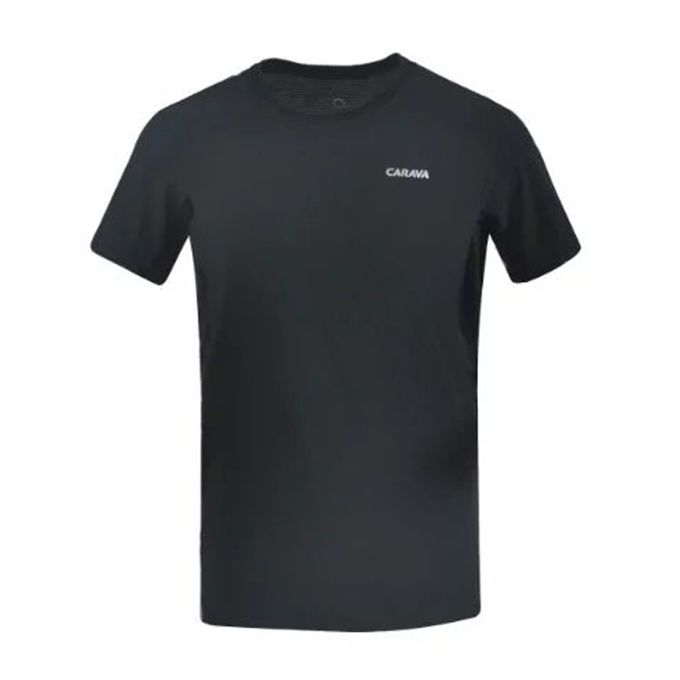 喀尔沃圆领弹力轻薄速干T恤