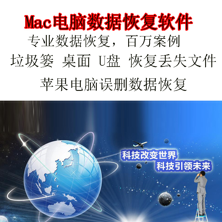 苹果mac电脑移动硬盘U盘SSD内存卡照片视频垃圾篓数据恢复软件