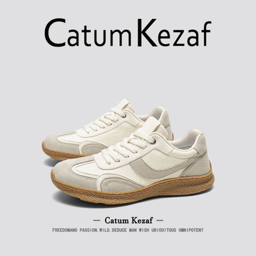 [简约高端]美国CatumKezaf阿甘德训鞋男款2026秋季软底运动休闲鞋